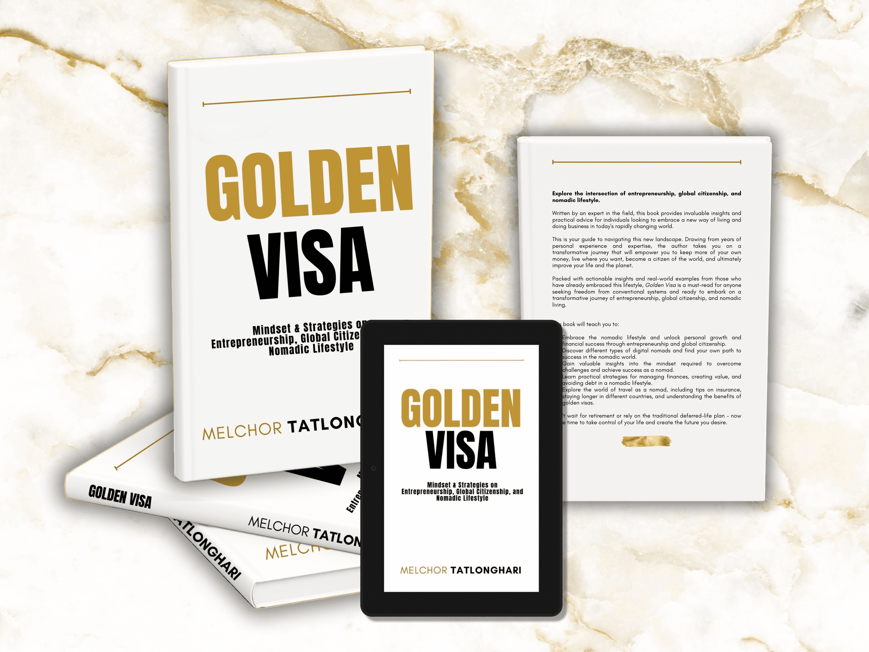 Golden Visa book by Melchor Tatlonghari